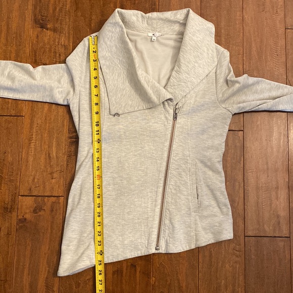 Helmut Lang Gray Asymmetric Jacket Sz Small - Picture 8 of 13